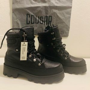 Cougar Winter Leather Waterproof Snow and Hiking Women’s Boots